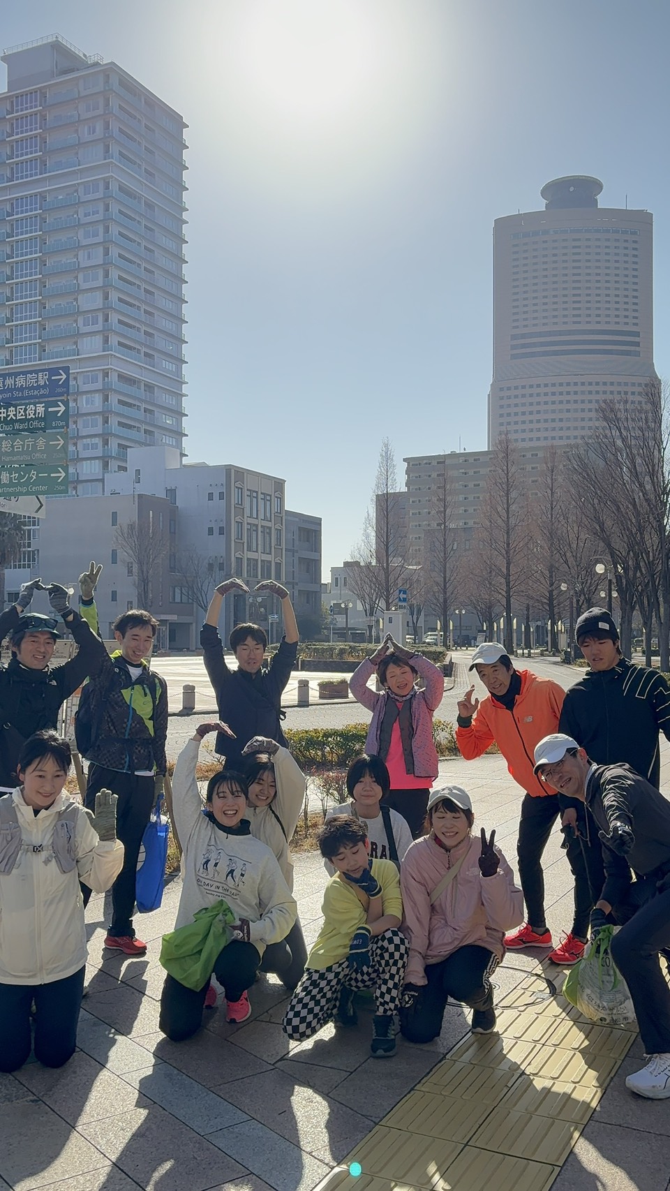 モーニングラン集合写真